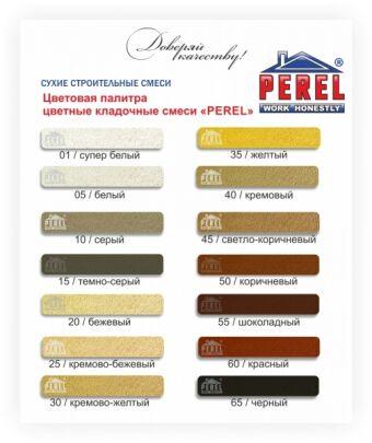 Цветная кладочная смесь Perel NL Темно-Серая\15