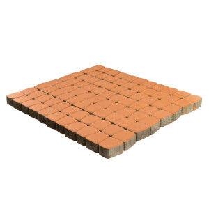 Тротуарная плитка BRAER Классико круговая, Янтарный, h=60 мм