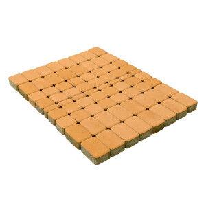 Тротуарная плитка BRAER Классико, Медовый, h=60 мм
